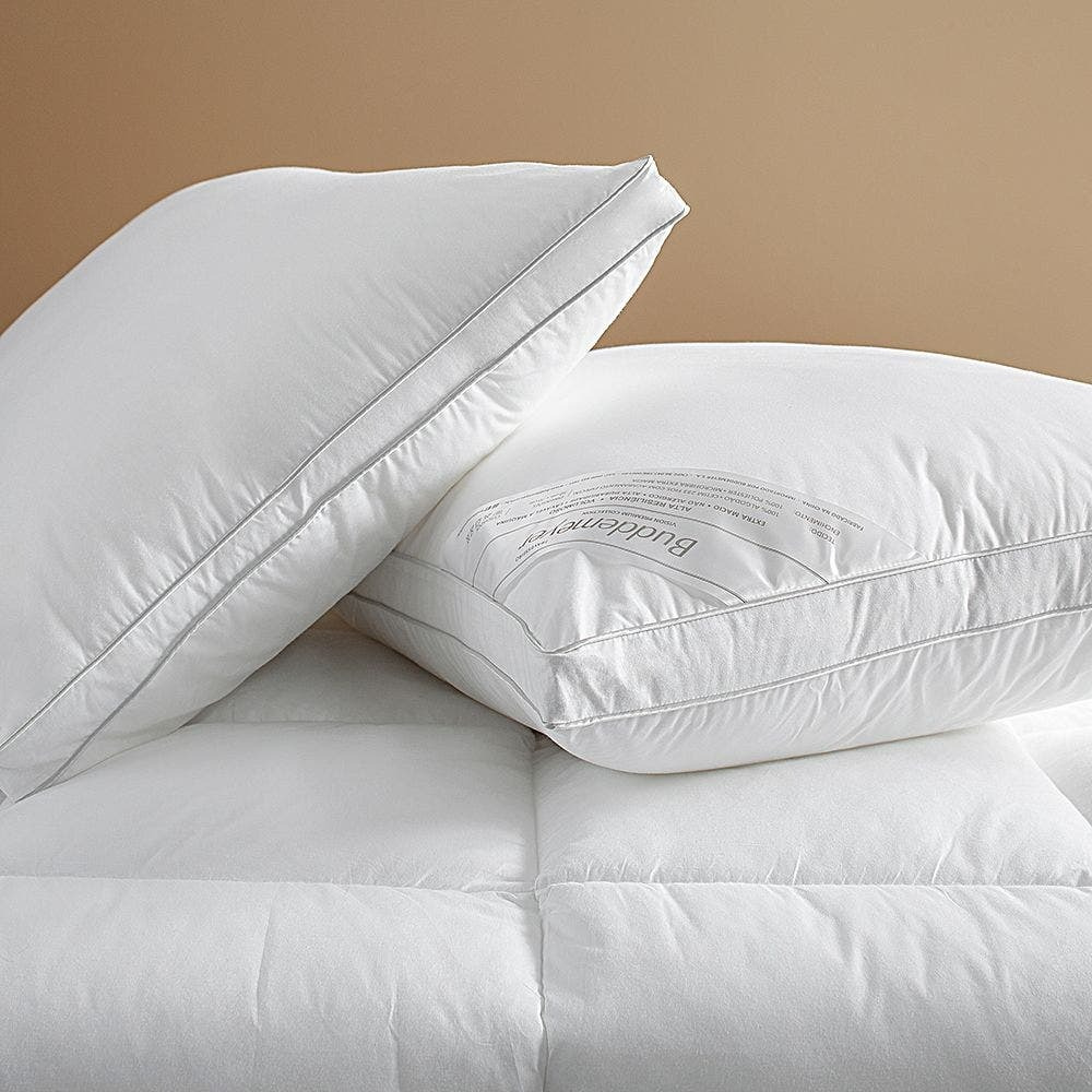 Travesseiro Vision Fill 50x90 cm Cor Branco 233 Fios 100% Algodão Cetim