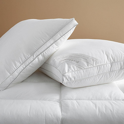 Travesseiro Vision Fill 50x90 cm Cor Branco 233 Fios 100% Algodão Cetim