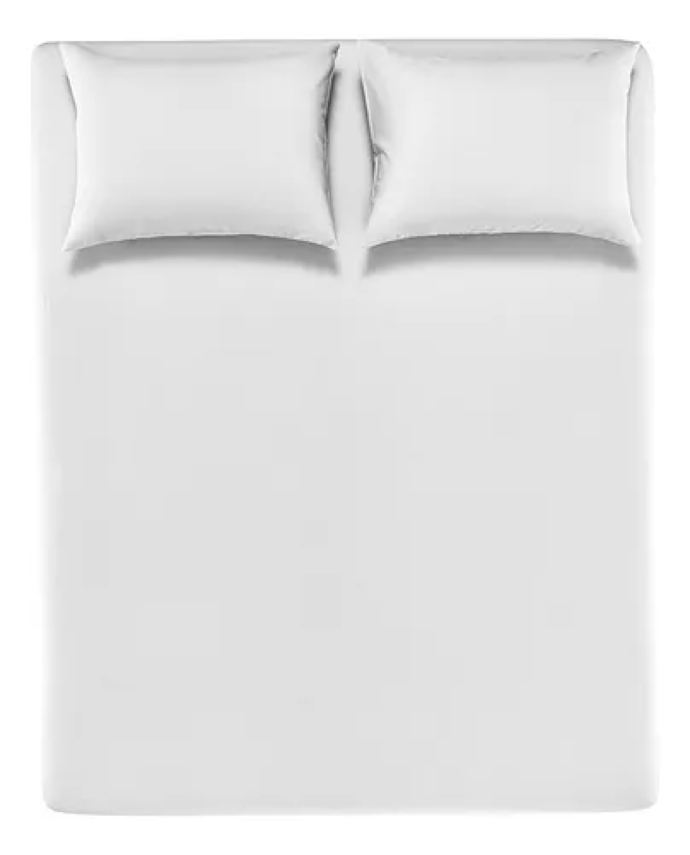 Jogo de Cama Karsten Matiza 3 Peças 100% Algodão Casal Branco