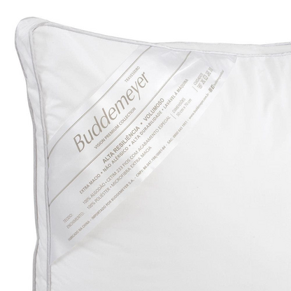 Travesseiro Vision Fill 50x70 cm Cor Branco 233 Fios 100% Algodão Cetim