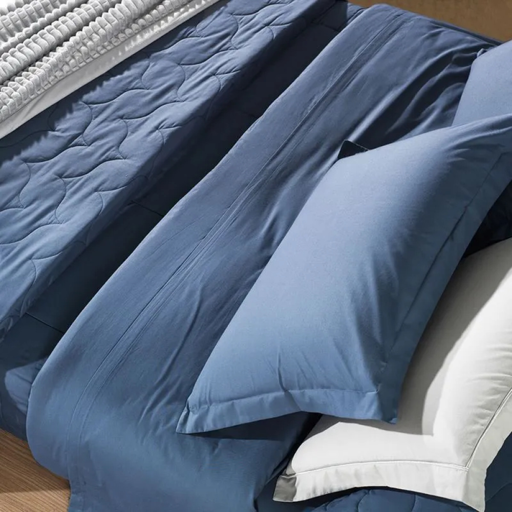 COLCHA 2 PECAS TOM MARINHO 1,80x2,60m