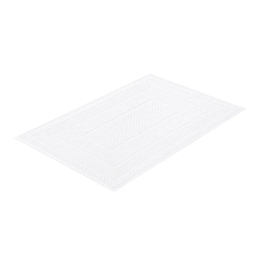 Tapete para Casa Legend 50x80 cm Cor Branco 100% Algodão