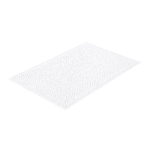 Tapete para Casa Legend 50x80 cm Cor Branco 100% Algodão