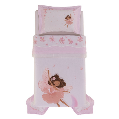 Jogo colcha Karsten Graciela 100% Algodão 180 x 260cm Solteiro Branco