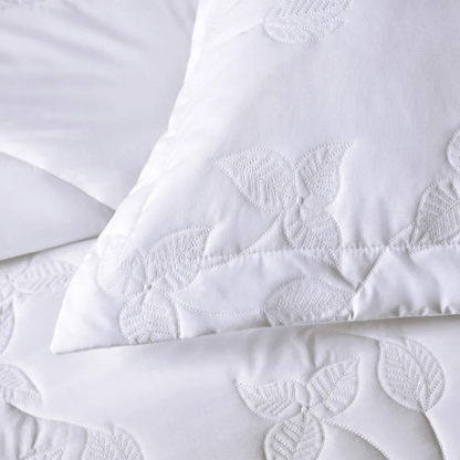JOGO DE COLCHA 3 PECAS FIORITA COR 1 BRANCO 2,90x2,50cm King 100% algodão Trussardi
