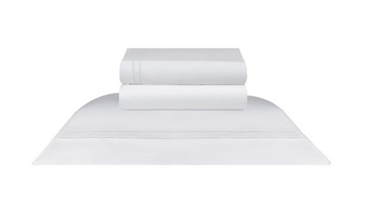 Jogo de Cama Queen Castle Branco 400 fios 100% Algodão Naturalle