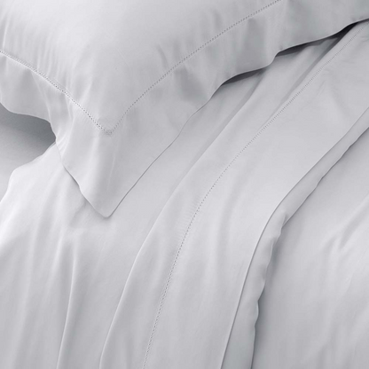 Jogo de Cama Kacyumara Bali Bambu 400 Fios King Branco