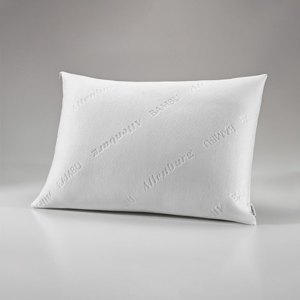 Travesseiro Altenburg Confort Latex Bambu 48x68cm Cor Branco