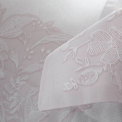 Jogo de Cama Buddemeyer Cetim Bud Vision Amelie 300 Fios 100% Algodão Casal Cor Rosa