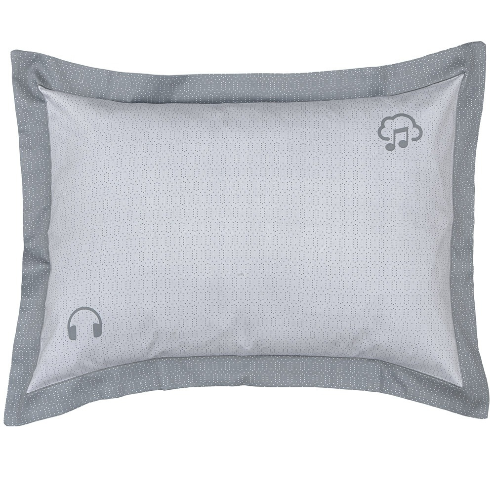 Jogo de Cama Satinee Plus 100% Algodão Solteiro Estampado