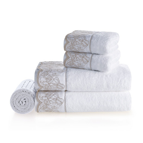 Jogo de Banho  Gigante  Peças 86x150cm Branco