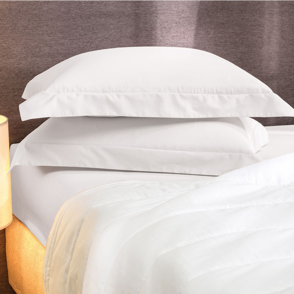 Lençol com Elástico Altenburg Algodão Lux Básico 200 Fios 1,38x1,88x0,30m Cor Branco