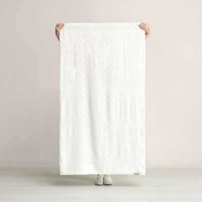 Toalha Banhão Fio Penteado 100% Algodão Aspen Ivory Branco