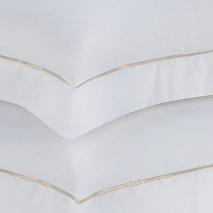 Jogo de Cama Dominicani 280 x 280cm King  Branco