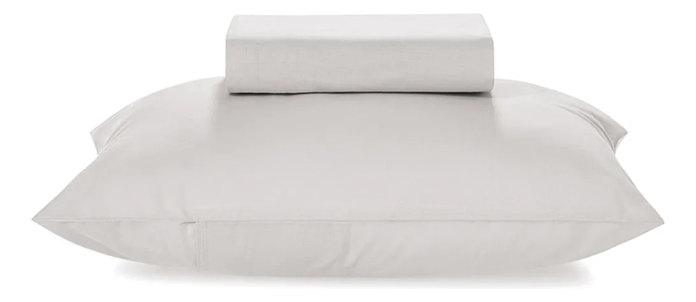 Jogo de cama Karsten Matiza 2 Peças 100% algodão Solteiro Branco