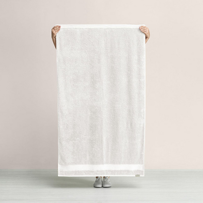 Toalha de Banho Karsten Magna Fio Penteado 100% Algodão Branco