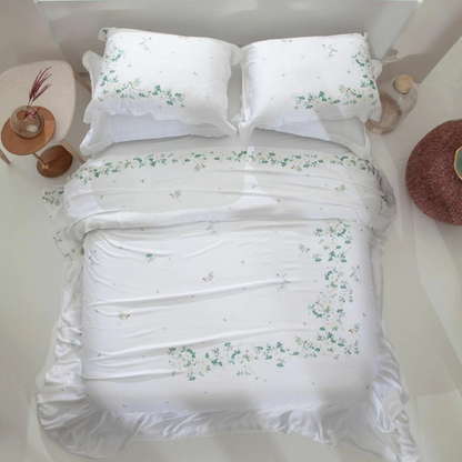 Jogo de Cama Bambu Vitore 400 Fios Estampado Queen