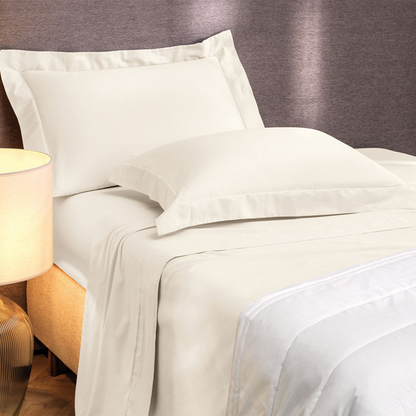 Lençol com Elástico Altenburg Algodão Lux Básico 200 Fios 1,58x1,98x0,38m Cor Bege Delave