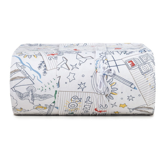 Capa de Edredom Altenburg Mundo Kids Malha Fazendo Arte 1,70x2,40m