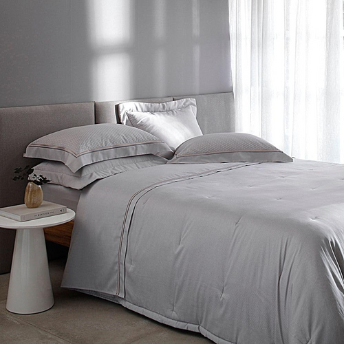 Kit Colcha Buddemeyer Bud Vision Basilic 3 Peças 270 Fios 100% Algodão Cetim King Estampado