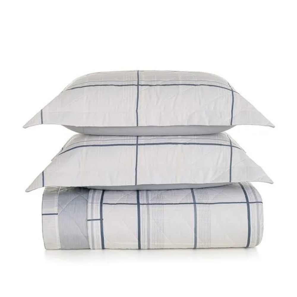 Jogo De Colcha Karsten Queen 300 Fios 100% Algodão Conrado