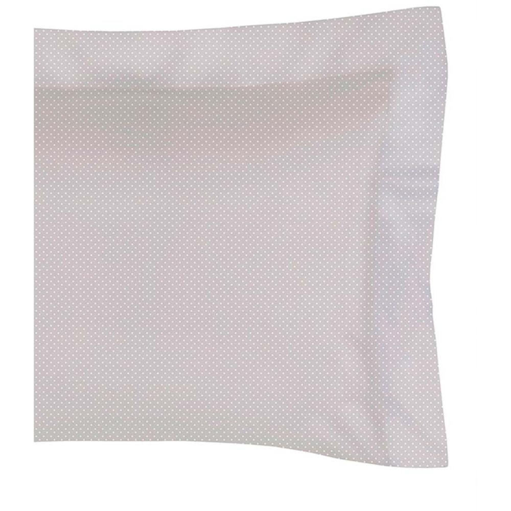 Fronha Altenburg Algodão Lux Avulsa 200 Fios com 3 Abas de 7cm 50x70cm Inspire Cor Cinza