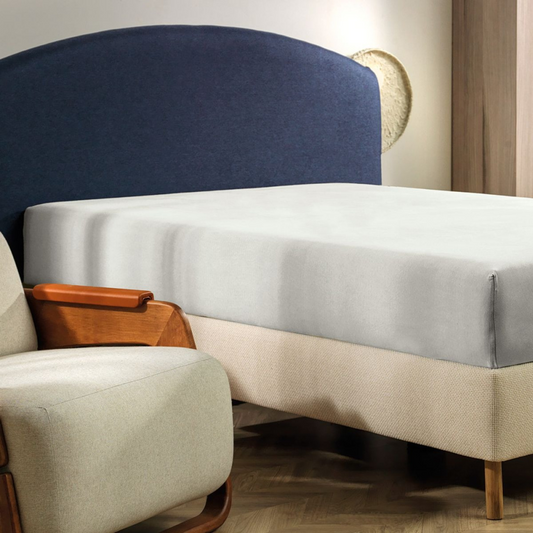 LENCOL DE ELASTICO 300 FIOS BASICA AVULOS QUEEN ALTENBURG CINZA GRIFE