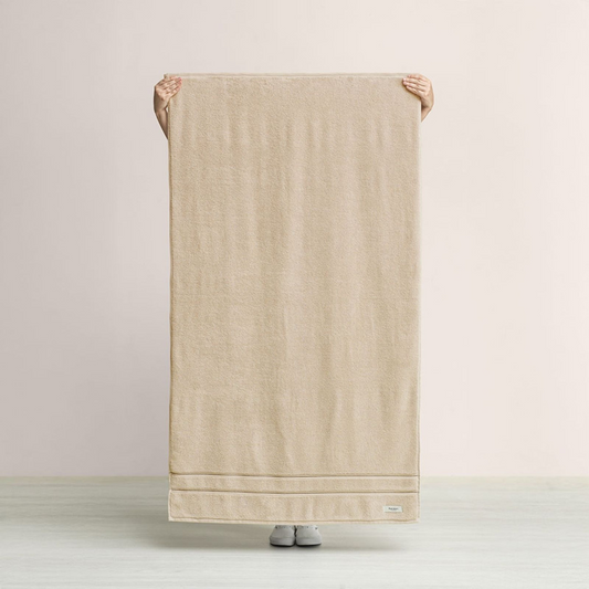 Toalha Banho Fio Zero Twist 100% Algodão Plaza Bege