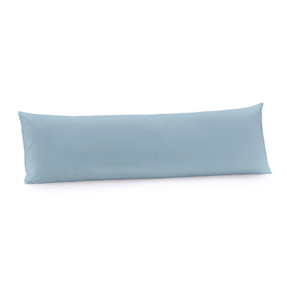 Fronha Body Pillow Altenburg Algodão Lux Básica 200 Fios 40x1,30m Cor Azul Etienne