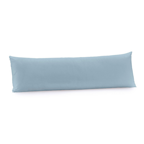 Fronha Body Pillow Altenburg Algodão Lux Básica 200 Fios 40x1,30m Cor Azul Etienne