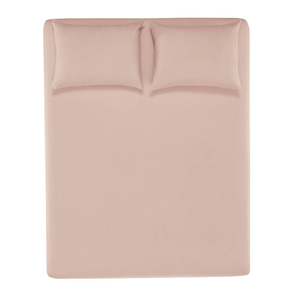 Jogo de Cama Karsten Matiza 3 Peças 100% Algodão Queen Rosa