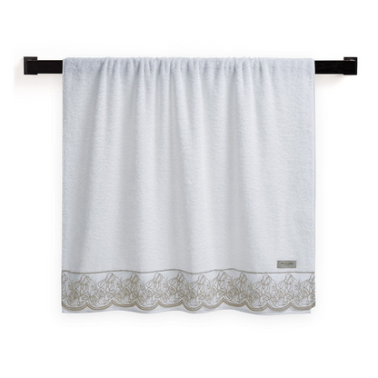 Jogo de Banho  Gigante  Peças 86x150cm Branco