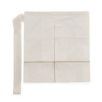 Saia para Colchão Karsten Pilar com Elástico 100% Algodão 193 x 203 x 35cm King Branco