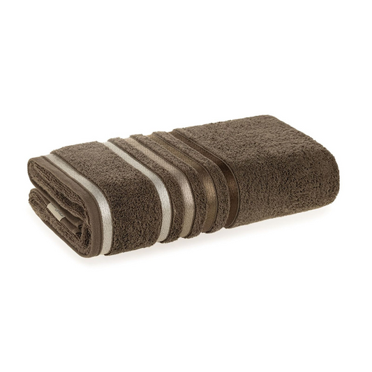 Toalha de Banho Karsten Fio Penteado Lumina Marrom