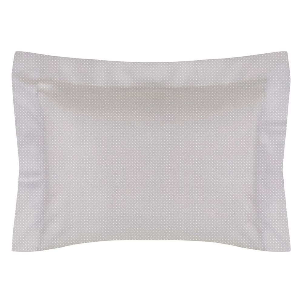 Fronha Altenburg Algodão Lux Avulsa 200 Fios com 3 Abas de 7cm 50x70cm Inspire Cor Cinza