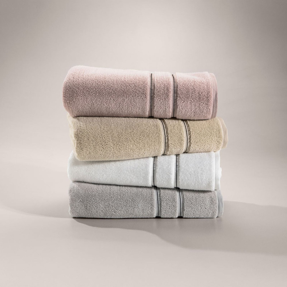 Toalha Banho Fio Zero Twist 100% Algodão Plaza Bege