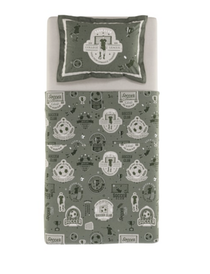 Edredom Karsten Futebol Estampado 1,80x2,50m Solteiro