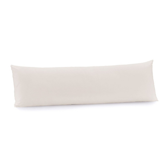 Fronha Body Pillow Altenburg Algodão Lux Básica 200 Fios 40x1,30m Cor Bege Delave