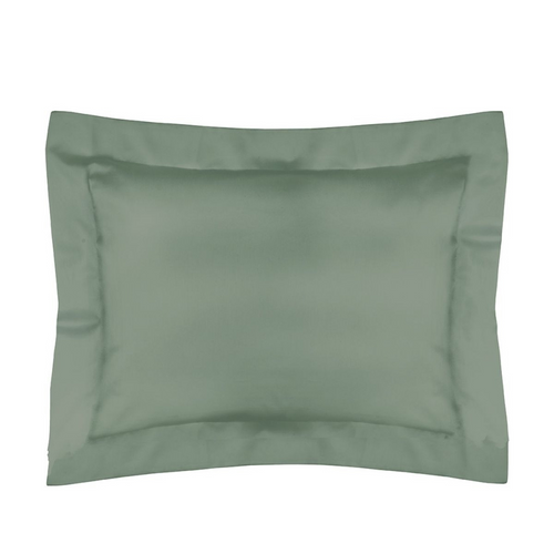 Fronha Altenburg Cetim Sublime Ponto Ajour com 4 Abas de 7cm 50x70cm Cor Verde Agave