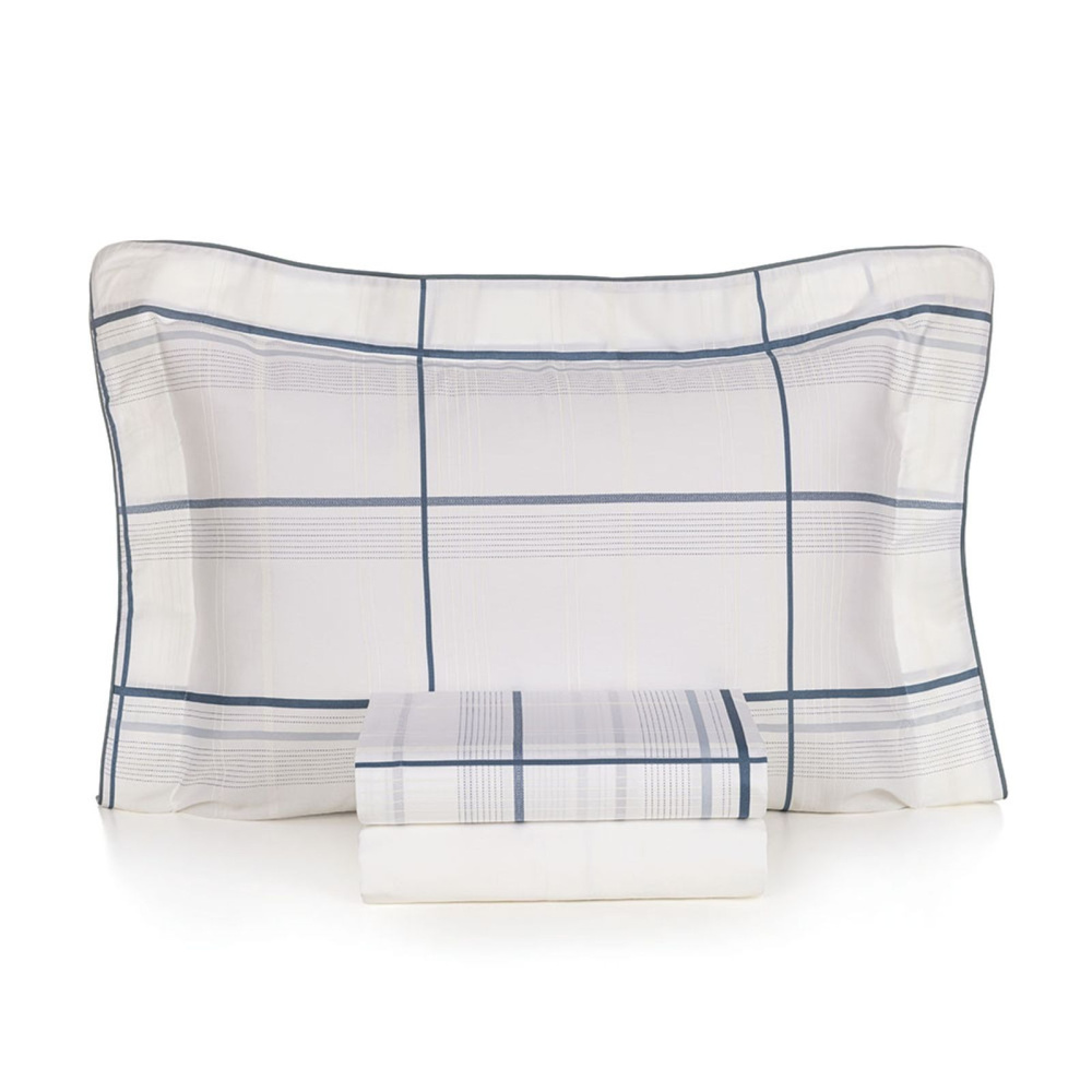 jogo de Cama Conrado 2,20x2,60m Casal Karsten 300 fios 100% algodão