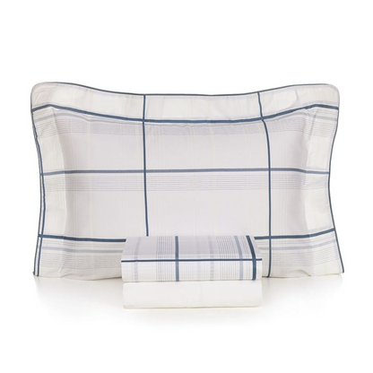 jogo de Cama Conrado 2,20x2,60m Casal Karsten 300 fios 100% algodão