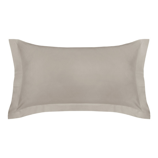 Fronha Altenburg Algodão Lux Avulsa 200 Fios com 3 Abas de 7cm 50x90cm Cor Cinza Inspiração