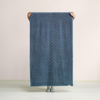 Toalha Banhão Fio Penteado 100% Algodão Aspen Azul Sereno