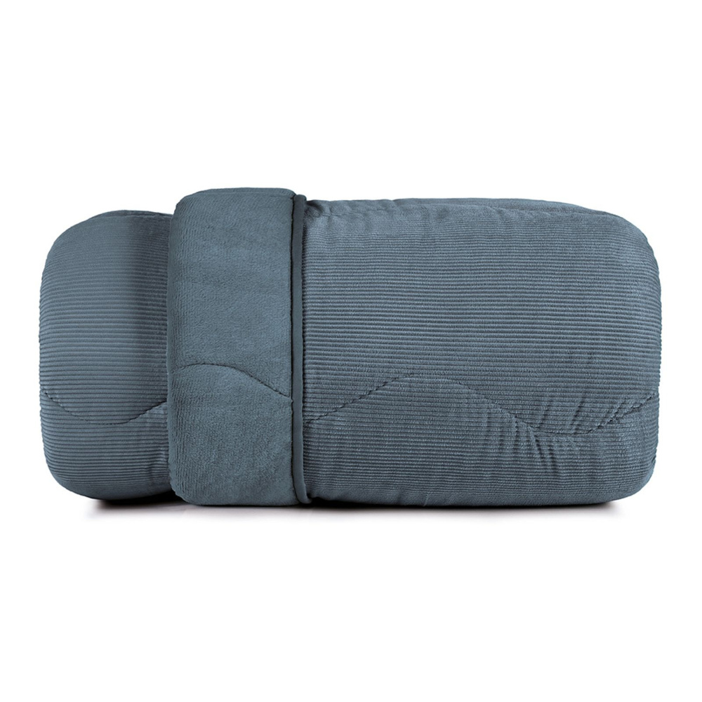 Edredom Blend Sense Boss Azul King 2,80x2,40m