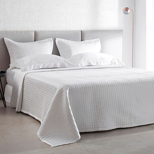 Jogo de Cama Bud Vision New Colors Cetim 300 Fios 100% Algodão Queen Cor Branco