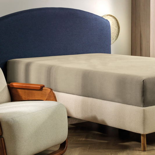 LENCOL DE ELASTICO 300 FIOS BASICA AVULSO CASAL MARROM LIFT