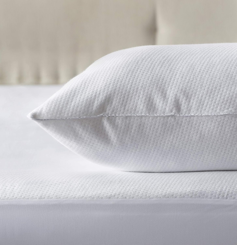 Protetor de Travesseiro Buddemeyer Maison II Malha Impermeável 50x90cm Branco