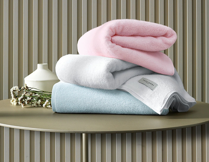 Toalha de Banho Infantil Trussardi 100% Algodão Sartoria Branco