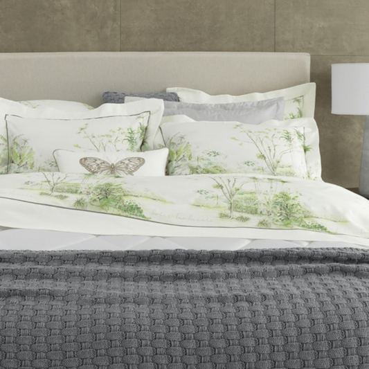 Jogo De Cama Queen Trussardi Vitale Estampado 100% algodão cetim 300 Fios 240x260cm