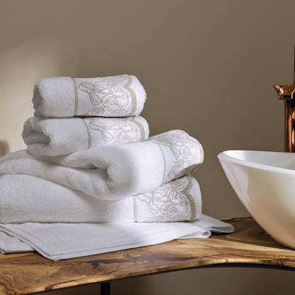 Jogo de Banho  Gigante  Peças 86x150cm Branco